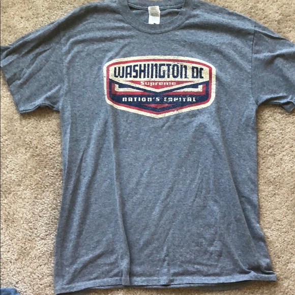 Two men’s T-shirts with designs on front - Picture 2 of 7